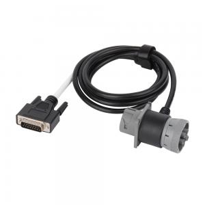 6Pin Male/Female To DB15Pin Male J1708 Adapter Connector To DB 15 Cable For Transport Equipment By Telematics,Fleet Management