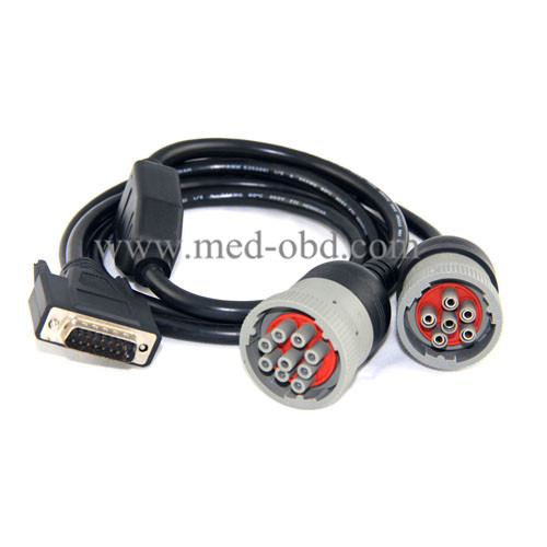 ELD MANAGEMENT CABLE J1939 J1708 To DB15PM Cable