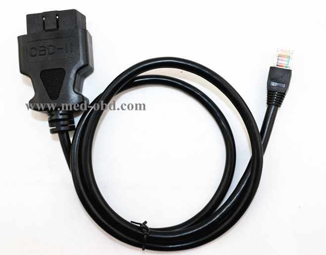 OBD2 Cable, Obd2 TO RJ45 8P Cable, 1.5m