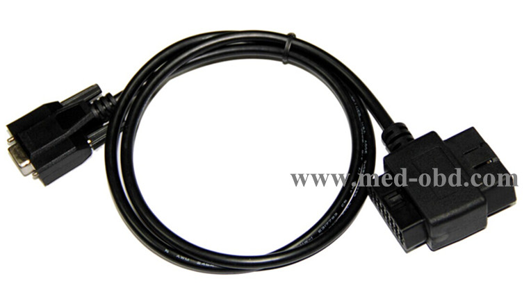 OBD2 Cable, J1962m/F To DB9f Cable ,1.5m