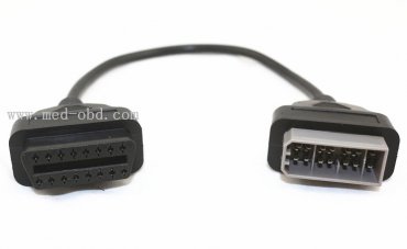 OBD2 Cable, Adaptor For Nissan 14pin To OBD2 J1962f