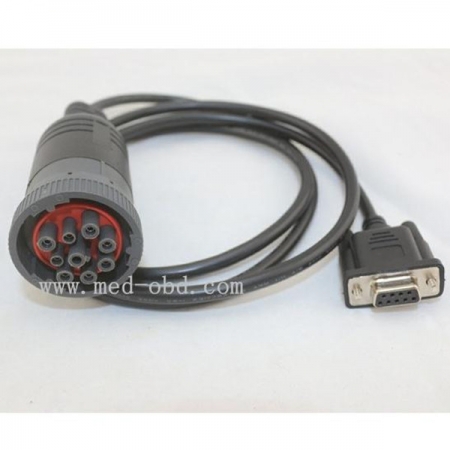 OBD2 Interface Truck J1939 9pin to DB9 FeMale Cable