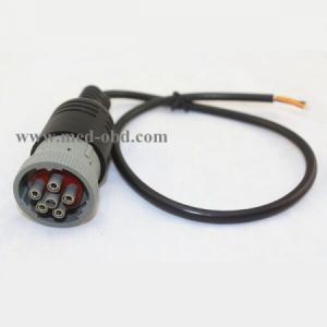 Cable, Female J1708 (6pin) To Open End, 1ft, 6pins Wired