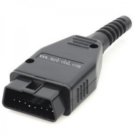 OBD2 Connector J1962m Plug With Enclosure And Cable Strain Relief