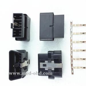 Assembled OBD2 Male Connector 16pin
