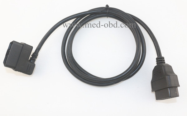 Right Angle OBD2 Male To Female Cable J1962m To J1962F 1.5m