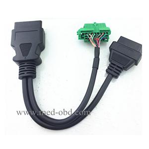 Vehicle GPS Tracking OBD2 Y Cable Citroen And Peugeot