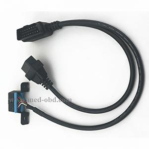 Underdash Type Y Adapter OBDII OBD2 Y Connector Cable Universal 