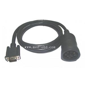 OBD2 Interface Truck J1939 9pin To DB9 Male Cable
