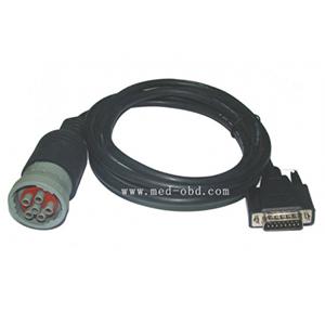OBD2 Interface Truck J1708 6pin To DB15 Male Cable
