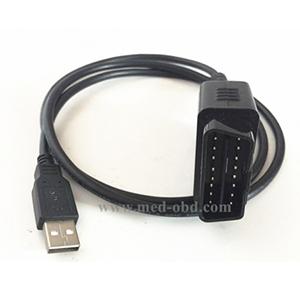 Obd2 Cable, 16pin J1962m Obd2 To Usb Cable