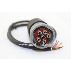 Female J1708 (6pin) To Open End, 1ft, 6pins Wired,Cable