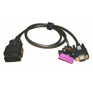 OBD2 Interface Y Cable OBD2 Male To DB9F And OBD2F