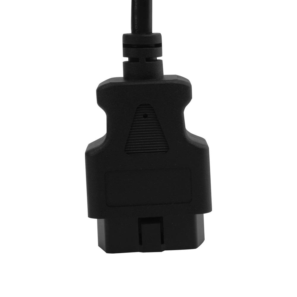 High quality J1939 9PIN Connector Male to 16Pin OBD2 Female Heavy Duty ELD T Cable