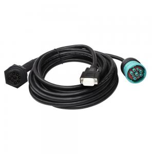 Wholesale jpod to 9 pin j1939 splitter type 2 y cable for truck GPS