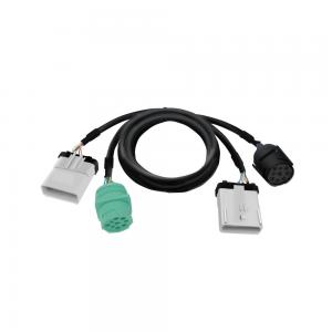 RP1226 Male to Female to J1939 Extension Splitter Y Cable for ELD Device