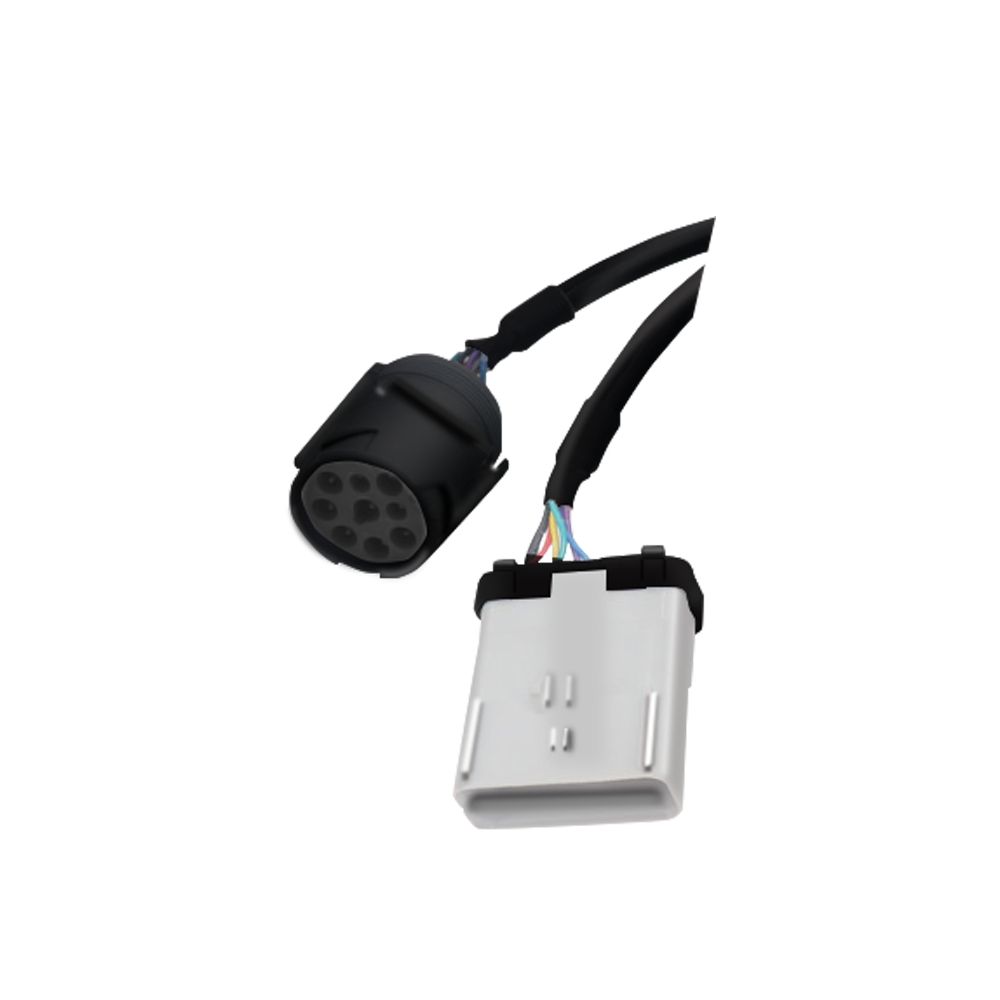 RP1226 Male to Female to J1939 Extension Splitter Y Cable for ELD Device