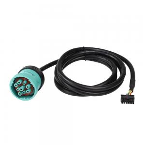 Factory custom 9 pin j1939 deutsch obd eld cable