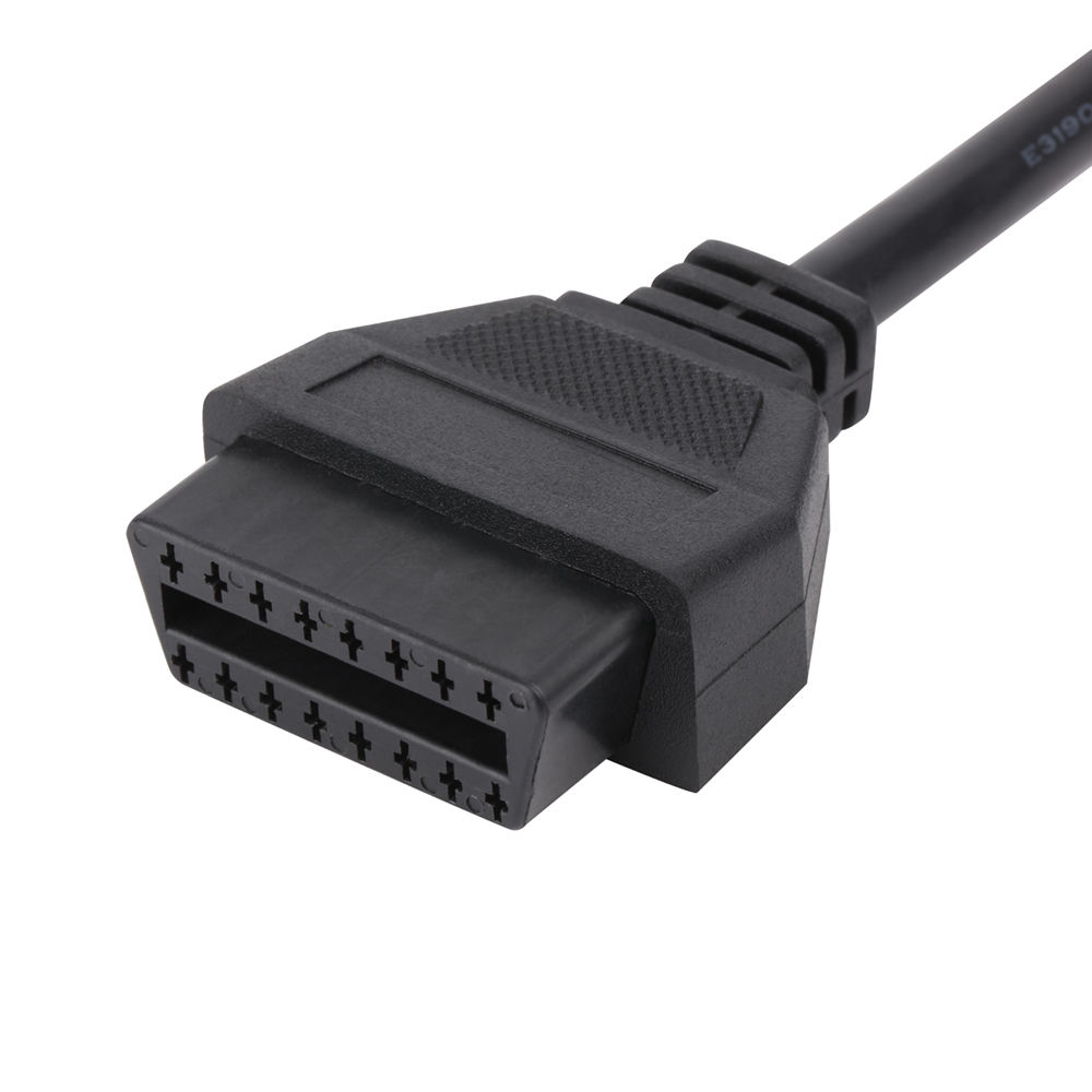 16Pin Female To J1939 9P Male J1939 ConnectorTo OBD2 Cable For Transport Equipment ByTelematics, Fleet Management Or Truck