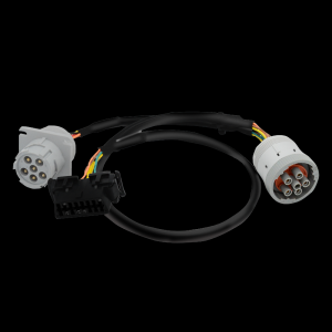 6 Pin J1708 Female to Molex 20 Pin Female and J1708 Male Splitter Y Cable