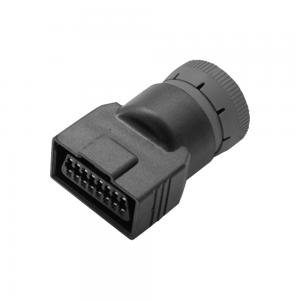 Green 16 pin OBD 2 connector, 16 pin diagnostic connector