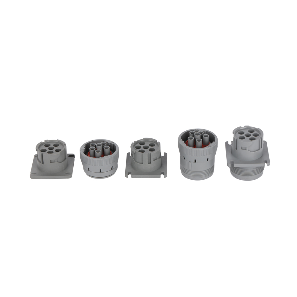 J1708 6Pin Male Gray Ultra Short Connector Truck J1708 Conector