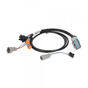 RP1226 14Pin TO DT06-3P With FUSH CABLE RP1226 14PIN CONN Cable For Transport equipment by telematics, fleet management or truck
