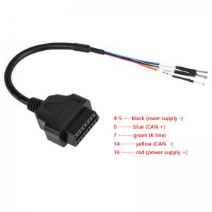 EFI Motorcycle applicable to jumper old vehicle line OBD2 CABLE FOR various ECU models