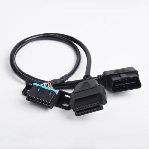 16 pin 16 core Automotive OBD2 1 to 2 extension cable general interface OBD connecting wire special harness cable