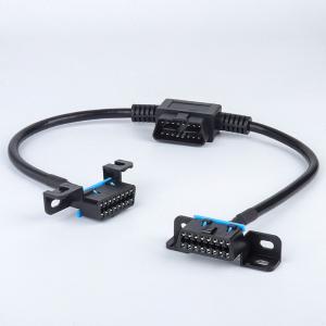 16 pin 16 core Vehicle OBD interface expansion conversion cable OBD2 1 to 2 connection cable original vehicle plug extension