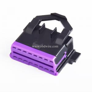 Automotive OBD2 16Pin Female Connector OBD Diagnostic Plug Volkswagen Audi OEM