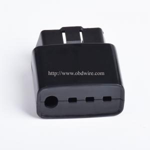 Car OBD2 male connector Folding male connector GPS head-up display modification housing Assembly type
